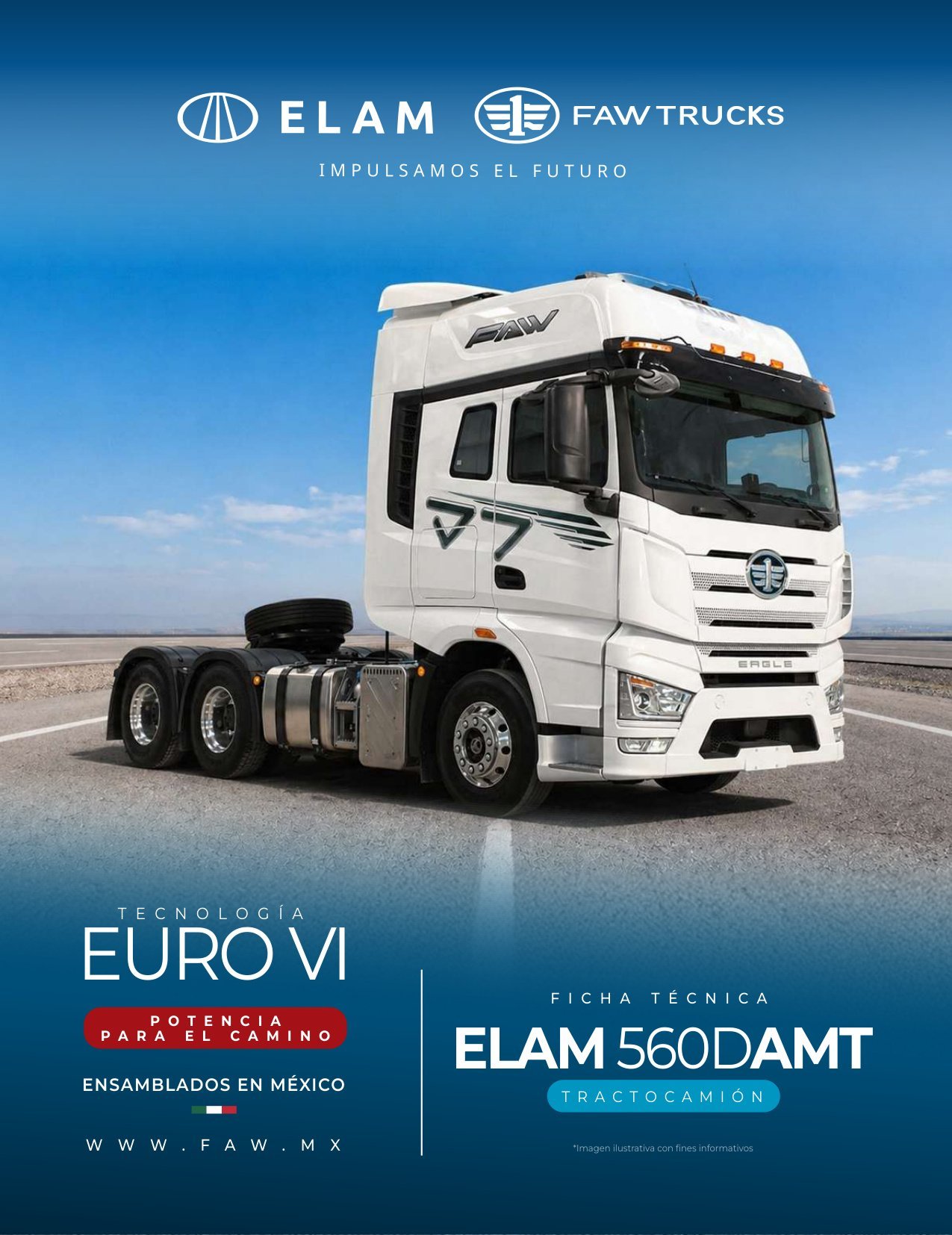 FAW Tractocami�n JH6 560D AMT EURO VI